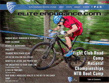 Tablet Screenshot of eliteendurance.com